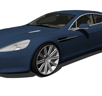 超精细汽车模型 阿斯顿马丁 Aston Martin Rapide_SU2015